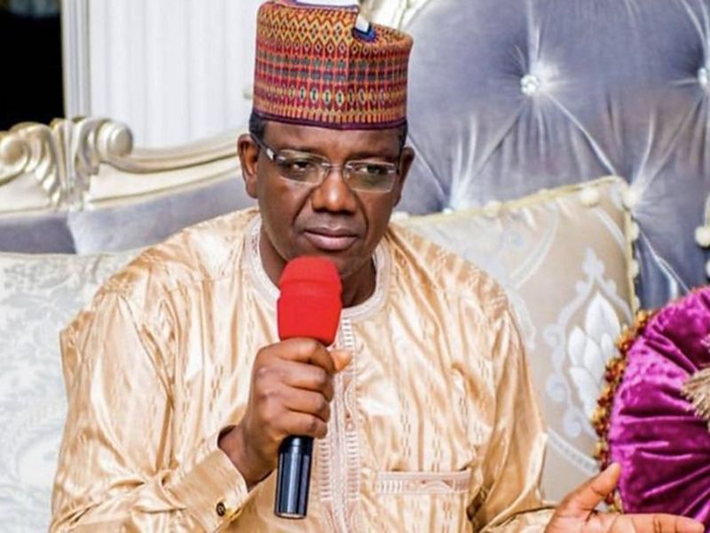 Zamfara state governor Bello Mohammed Matawalle