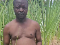 Picture of the APC THUG arrested during Bayelsa governorship election yesterday