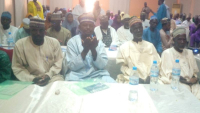 Cross section of participants at the 2 day training for stakeholders, Mallams and Owners of Qua'ranic school in Sokoto on Child Protection and Child Safeguarding Policy". Photo by Ankeli Emmanuel, Sokoto