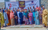 *  Group picture of participants at the Dangote Capacity Building For Journalists In Northwest, Nigeria.