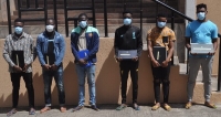 The Six Suspected Internet Fraudsters