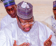 *  The Executive Vice Chairman, Nigerian Communications Commission (NCC) Professor Umar Danbatta offering prayers at residence of the Registrar of Bayero University, Jamil Ahmed Salim, during a condolence visit in Kano.