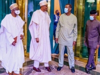 Pastor EAdeboye and Mohammadu Buhari