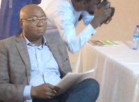 *  Professor Muhammed Oche soaking as one of the Panelists for the 2023 World Breastfeeding Week Programme held in Dankeni Hotels, Sokoto on Friday.  Photo by:  Ankeli Emmanuel, Sokoto