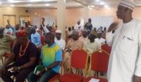 Cross section of customers at the KAEDCO interface with them today in Sokoto. Photo By: Ankeli Emmanuel.