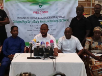 YOWICAN members during the press conference 