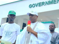 *  Picture of Youth Parliament visit to Bauchi State Governor, Senator Bala Mohammed at the Government House.